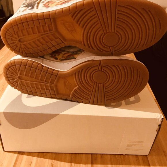 Nike Dunk High SB x Supreme "Rammellzee" - Size US 10.5 - Picture 7 of 8